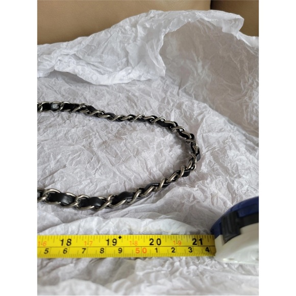 Auth CHANEL Trendy CC Bowler Lambskin Handbag Crossbody Large - Picture 14 of 15